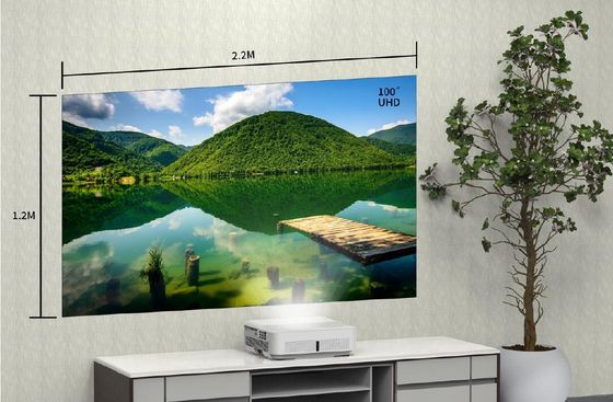 comprar WUXGA 3800lm 1080p Led video DLP Chip Proyector 3LCD para sala de reuniones hogar online manufacture