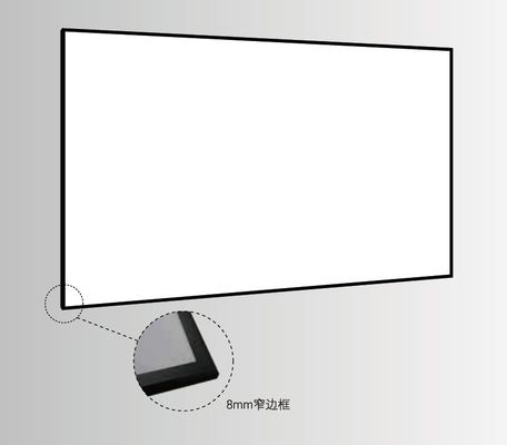 Buen precio Pantalla de proyector exterior fija de 100 pulgadas montada en la pared para cine en casa en línea