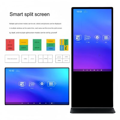 Buen precio OEM Exterior pantalla LCD montado en la pared Publicidad pantalla táctil 55 pulgadas en línea