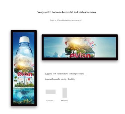 Buen precio Display LCD RGB montado en la pared Monitor de pantalla táctil publicitaria de 15,6 pulgadas ODM en línea