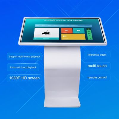 Buen precio 220V Recepcionista digital de 49 pulgadas Quioscos inteligentes Sistema Android12 en línea