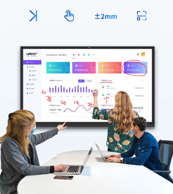Buen precio Máquina de enseñanza multimedia con pantalla LCD interactiva táctil de 75 pulgadas en línea