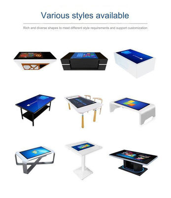 Buen precio Display de pantalla de mesa de pantalla LCD inteligente de publicidad multi-toque 240V en línea