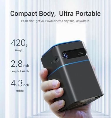 Un buen precio. 480P LED RGB Mini Teatro DLP Proyectores láser Full HD 4K Proyector en línea